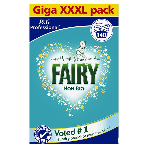 Fairy Non-Bio Washing Powder, 140 Wash, Laundry Detergent