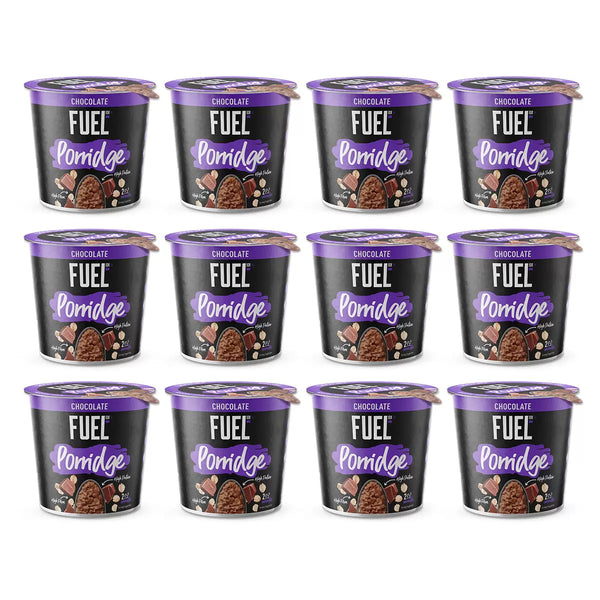 Fuel 10k Chocolate Porridge Pots, 12 x 70g