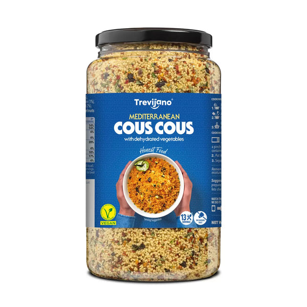 Trevijano Mediterranean Cous Cous with Vegetables - 1kg