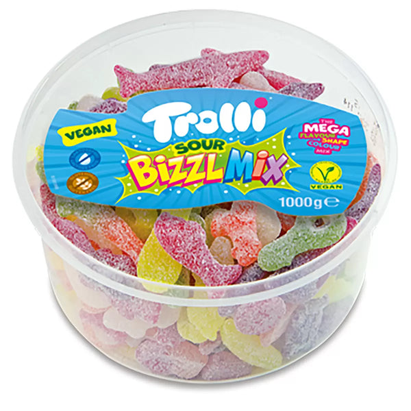 Trolli Sour Bizzl Sweet Mix, 1kg