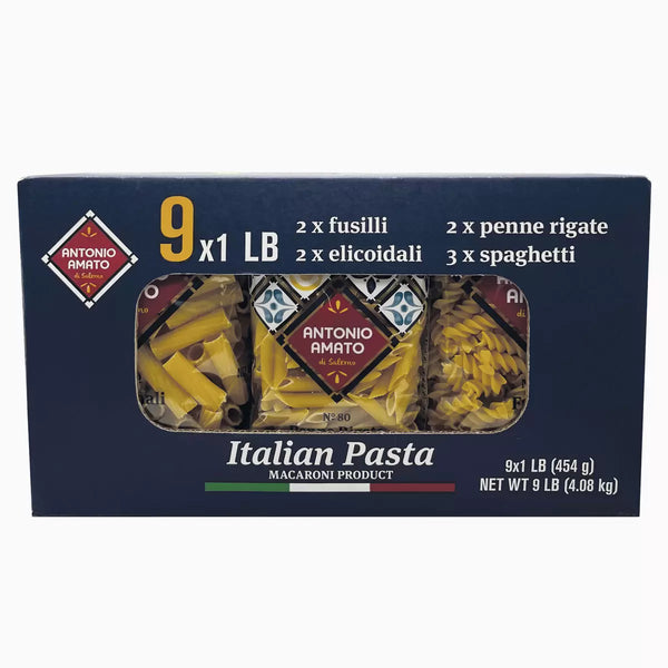 Antonio Amato Pasta Variety Pack, 9 x 454g