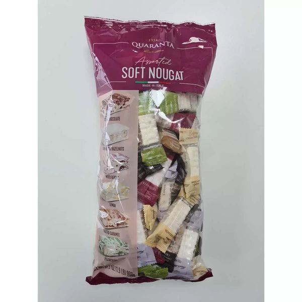 Quaranta Assorted Italian Soft Nougat, 900g