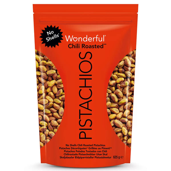 Wonderful Chili Roasted Pistachios, 625g