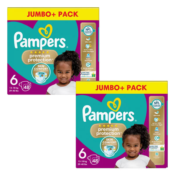 Pampers Premium Protection, Size 6, 48 Pack