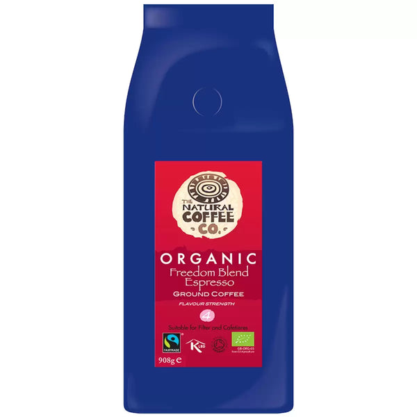 The Natural Coffee Co. Organic Freedom Blend Whole Bean Coffee, 908g