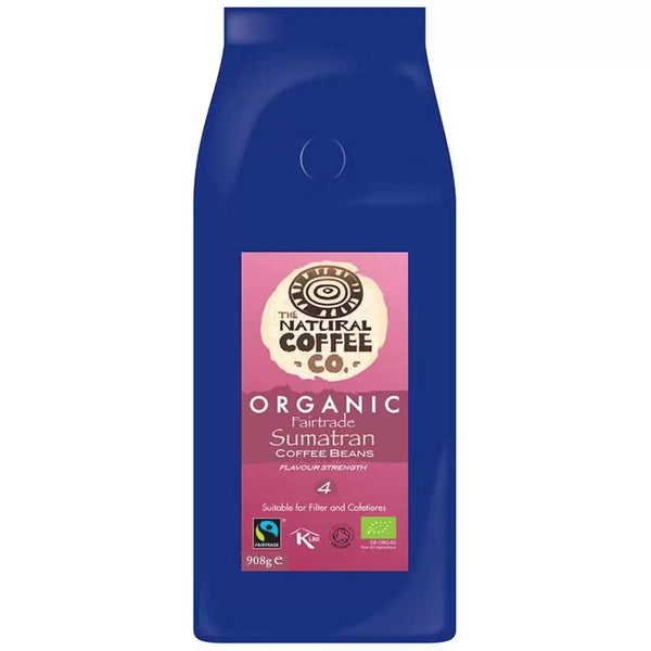 The Natural Coffee Co. Organic Sumatran Ground Coffee, 908g