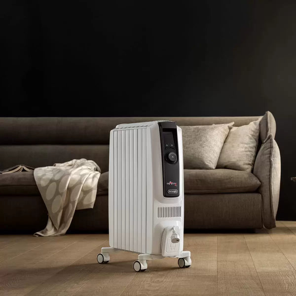 De'Longhi Dragon 4 Oil Filled 2kW Radiator in White, TRDX40820E