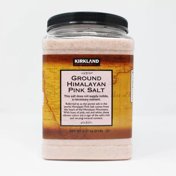 Kirkland Signature Ground Himalayan Pink Salt, 2.27kg