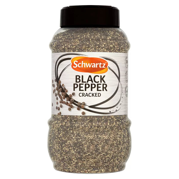 Schwartz Cracked Black Pepper, 380g